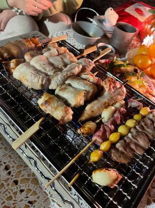 [다물꼬치] 모듬꼬치 10개 +데리야끼소스120g+매운고추소스120g — 5점을 준 리뷰어가 2021년 11월 올린 사용 사진
