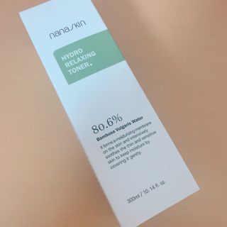 나나스킨 하이드로릴렉싱토너 — 5점을 준 리뷰어가 2021년 10월 올린 사용 사진
