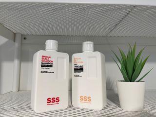 트리플에스 탈모 샴푸 275ml + 실크 트리트먼트 275ml — 4점을 준 리뷰어가 2021년 4월 올린 사용 사진