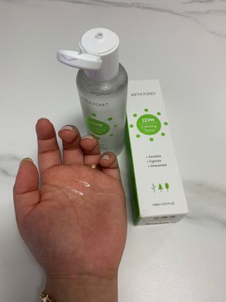 메타포레 12PM 카밍 토너 — 5점을 준 리뷰어가 2021년 8월 올린 사용 사진
