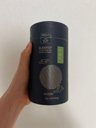 프리마인 자체 기업부설 연구소에서 찾아낸 건강한 수면의 비밀.  슬립토 플러스 30포 — 5점을 준 리뷰어가 2023년 4월 올린 사용 사진