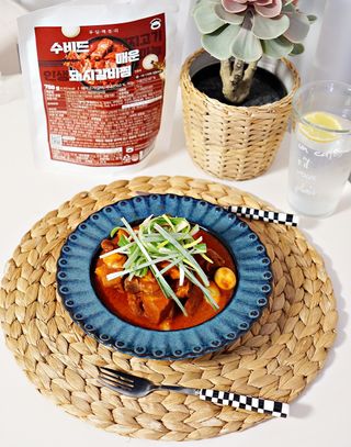 [푸딩팩토리] 대구 동인동식 수비드 매운돼지갈비찜 750g_국내산 돼지고기, 마늘듬뿍 동인동식 찜갈비 — 5점을 준 리뷰어가 2022년 8월 올린 사용 사진