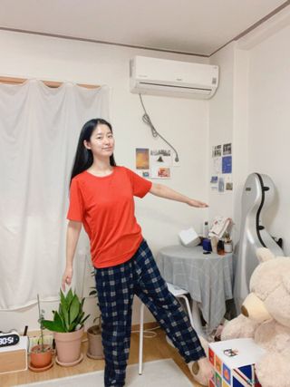아르보노브라 아르보노 10color 데일리 반팔 노브라티 — 4점을 준 리뷰어가 2022년 5월 올린 사용 사진