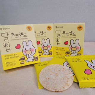 네이처오다 달칩 초코샌드 — 5점을 준 리뷰어가 2021년 1월 올린 사용 사진