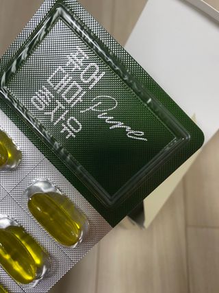 먹어도좋아 퓨어대마종자유 — 5점을 준 리뷰어가 2021년 11월 올린 사용 사진