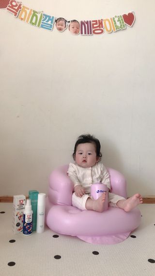 셀바이져 항균 스프레이 핸드워시 + 키즈세정제 SET — 5점을 준 리뷰어가 2021년 3월 올린 사용 사진