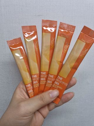 [닥터루템]맛있는 파인애플맛 과채효소 THE파이토엔자임365 1box (30포) — 5점을 준 리뷰어가 2022년 9월 올린 사용 사진