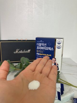 메이준뉴트리 더블액션 프리바이오틱스 플러스+ — 5점을 준 리뷰어가 2021년 7월 올린 사용 사진