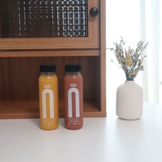 BLENDY'S 핑크 스무디+블론디 스무디 — 5점을 준 리뷰어가 2021년 12월 올린 사용 사진