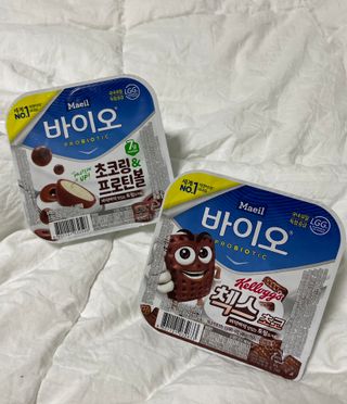 매일바이오 토핑요거트 — 4점을 준 리뷰어가 2021년 5월 올린 사용 사진