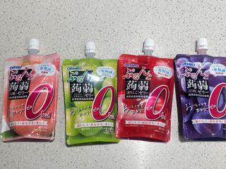 ORIHIRO 오리히로 곤약젤리 제로칼로리 130g 4종 4팩(맛별로 1팩씩) — 5점을 준 리뷰어가 2023년 3월 올린 사용 사진