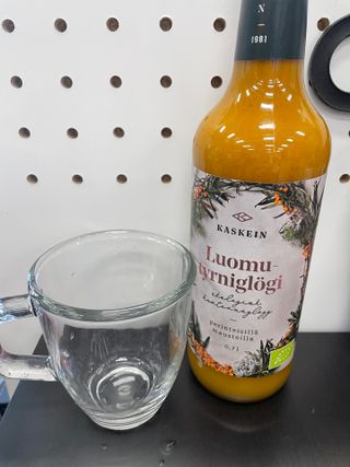 H365 [Kaskein Luomutyrniglögi] 핀란드 전통 무알콜 멀드와인 시벅톤 글로기 — 5점을 준 리뷰어가 2021년 4월 올린 사용 사진