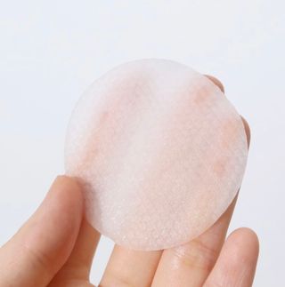 산다화 비타민씨 화이트닝 토너 패드 — 4.5점을 준 리뷰어가 2023년 9월 올린 사용 사진