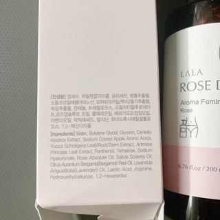라라로즈데이 시즌2 여성청결제 200ml 아로마 페미민 클렌저, 독일더마인증 — 5점을 준 리뷰어가 2021년 9월 올린 사용 사진