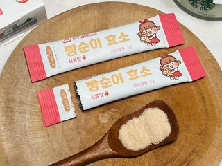 아이비웰니스 빵순이 식탁 위의 필수템! 빵순이 효소 키위맛 100포 + 석류맛 14포 (총 114포) — 5점을 준 리뷰어가 2022년 12월 올린 사용 사진