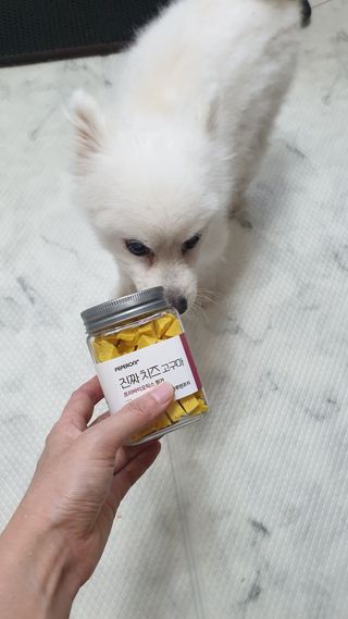 페페로니 진짜 프리바이오틱스 치즈+치즈고구마 180g+180g — 5점을 준 리뷰어가 2021년 7월 올린 사용 사진