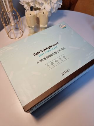 아므_이너뷰티 라이트 앤 딜라이트 밀 민트 초코 — 5점을 준 리뷰어가 2021년 8월 올린 사용 사진