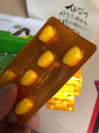 서울약사신협_내몸애발란스관절액션MSM_850mg x 90정 — 5점을 준 리뷰어가 2021년 5월 올린 사용 사진