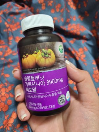 슬림플래닛 가르시니아 3900mg — 4점을 준 리뷰어가 2021년 3월 올린 사용 사진
