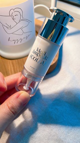프리 (인스타체험단) [밀리밀리] 메디 앰플 콜라 15ml — 5점을 준 리뷰어가 2025년 7월 올린 사용 사진