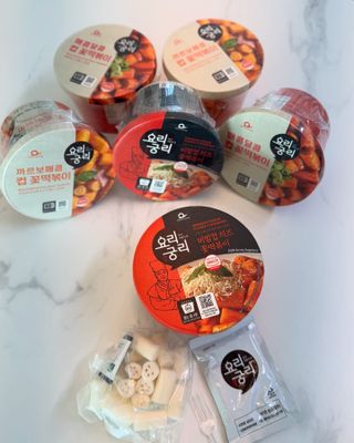 나우  [요리궁리] B타입 ( 매콤, 치즈, 매콤까르보 ) 꽃떡볶이 6개입 세트 — 5점을 준 리뷰어가 2025년 3월 올린 사용 사진