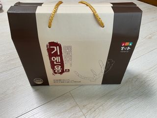 [몸엔용] 무더운 날씨에 국산녹용 기엔용으로 몸보신 50ml x 30포 — 4점을 준 리뷰어가 2021년 6월 올린 사용 사진