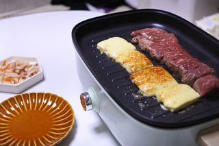 앙투어솔레 아일랜드 구워먹는 치즈 100 자연 치즈 와인안주 300g(100g x 3팩) — 5점을 준 리뷰어가 2022년 10월 올린 사용 사진
