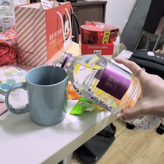 몽베스트 MONTBEST 1L 12입 — 5점을 준 리뷰어가 2022년 2월 올린 사용 사진