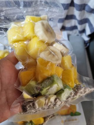 수플먼트 나는 마신닭!! 닭가슴살 주스키트, 먹기 힘들었던 닭가슴살 이제는 마시자 — 5점을 준 리뷰어가 2023년 2월 올린 사용 사진