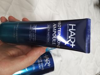 헤어플러스 단백질탈모샴푸 500ml+단백질본드앰플 145ml — 5점을 준 리뷰어가 2021년 3월 올린 사용 사진