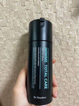 Dr.느루벗 느루벗 옴므 토탈 케어 올인원 118ml 남자 남성 스킨 로션 에센스 크림 화장품 — 4.5점을 준 리뷰어가 2021년 2월 올린 사용 사진