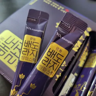 광동생활건강 나우 [광동] 배도라지 쌍화스틱 10mL x 100포 — 5점을 준 리뷰어가 2022년 12월 올린 사용 사진