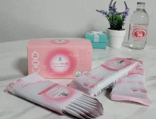 [모마네] 이너뷰티 히알루론산 비오틴 코큐텐 저분자피쉬콜라겐 - 3 g 30포 ★석류맛 — 5점을 준 리뷰어가 2021년 12월 올린 사용 사진