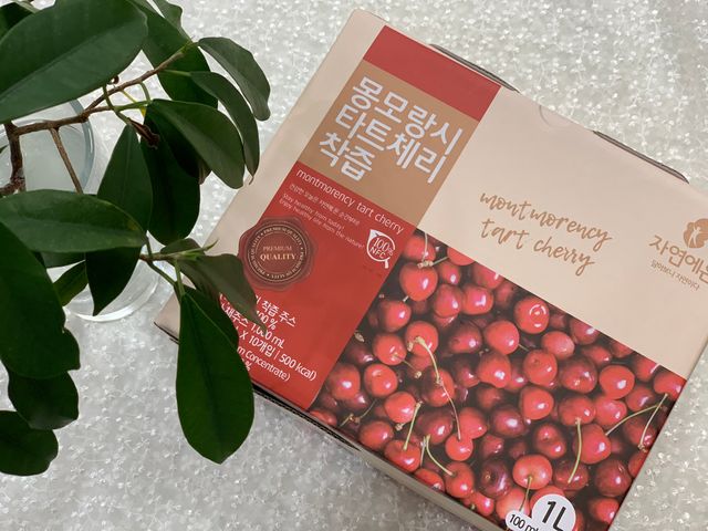 자연에온 몽모랑시 타트체리 착즙 100mL 10개입 2BOX 리뷰 사진