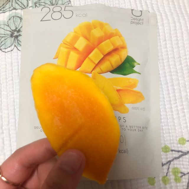 쫀득한 망고말랭이 5입 기획상품 리뷰 사진