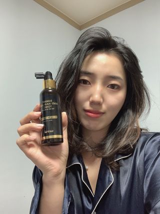 썸헤어 / SUMHAIR 썸헤어 써밋 안티 헤어로스 토닉 — 5점을 준 리뷰어가 2021년 5월 올린 사용 사진