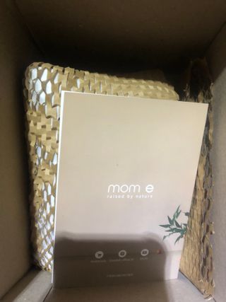 mom e 맘이 내추럴 베이비 케어 크림+바디오일 — 3.5점을 준 리뷰어가 2021년 1월 올린 사용 사진