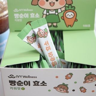 아이비웰니스 빵순이 식탁 위의 필수템! 빵순이 효소 키위맛 100포 + 석류맛 14포 (총 114포) — 5점을 준 리뷰어가 2023년 1월 올린 사용 사진