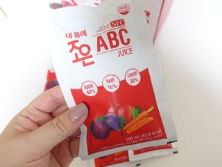 농업회사법인조은 내 몸에 조은 ABC 주스 — 4.5점을 준 리뷰어가 2021년 10월 올린 사용 사진