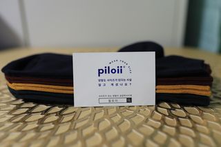 [사이즈가 있는 양말 필로이] 남/여 골지 발목 양말 4족 세트 남【S, M, L, XL】여【S, M, L】_컬러 랜덤 — 4.5점을 준 리뷰어가 2022년 6월 올린 사용 사진