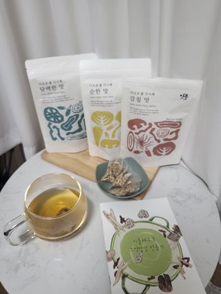 이풀 이로운풀 다시팩 3종세트(담백한맛, 감칠맛, 순한맛) — 5점을 준 리뷰어가 2022년 10월 올린 사용 사진