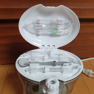 주식회사 클린디 [클린디] 양치 후 남은 이물질, 물치실로 완벽 제거 🦷 구강세정기 세트 [맞춤 칫솔 + 치약 포함] — 5점을 준 리뷰어가 2022년 2월 올린 사용 사진