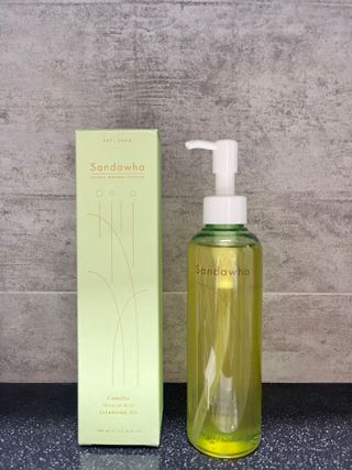 스킨큐어 산다화 순한 클렌징 동백 오일 200ml — 5점을 준 리뷰어가 2023년 4월 올린 사용 사진