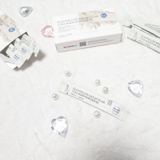 [유니자르] 엘라스틴 저분자 콜라겐95 7포 X 3EA   총 21포 — 5점을 준 리뷰어가 2022년 1월 올린 사용 사진