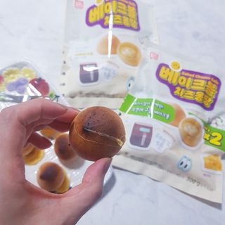한성기업 베이크볼 치즈몽땅 300g x 2봉 — 5점을 준 리뷰어가 2021년 9월 올린 사용 사진