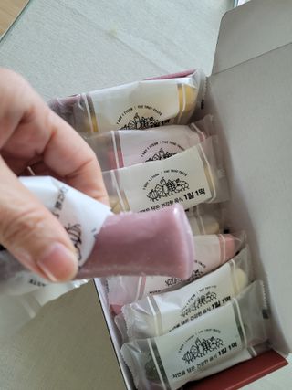 푸디푸디 1일1떡  가래떡 낱개포장 아침식사 식사대용 7종 세트 혼합 (14개입) — 5점을 준 리뷰어가 2022년 6월 올린 사용 사진