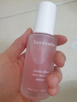 산다화 더블 이펙트 안티 링클 세럼 50ml — 5점을 준 리뷰어가 2023년 2월 올린 사용 사진