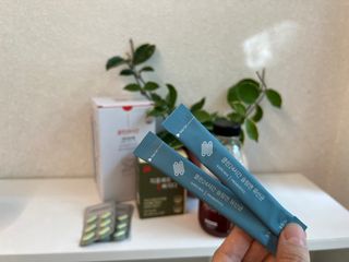 클린24시간 슬림앤유산균 1박스 (3.5g X 15포) — 5점을 준 리뷰어가 2023년 6월 올린 사용 사진