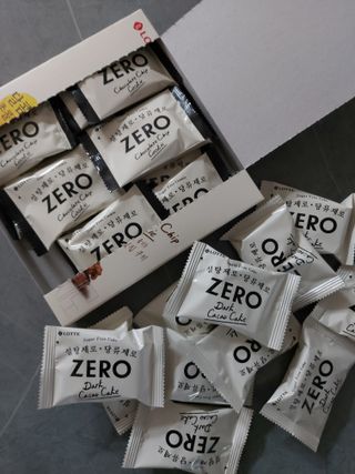ZERO (초콜릿 칩 쿠키, 카카오 케이크, 후르츠 젤리, 아이스 콜라, 아이스 초코바) — 5점을 준 리뷰어가 2022년 6월 올린 사용 사진
