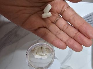 [큐라에스] 뮤신콜라겐 더마3 76.8(1개월분) — 5점을 준 리뷰어가 2023년 12월 올린 사용 사진